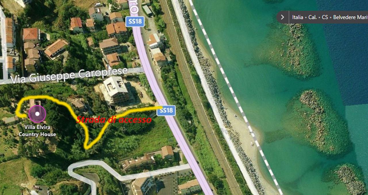 Villa Elvira Country House Belvedere Marittimo Bagian luar foto